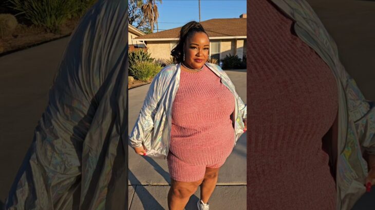 OUTFIT & JACKET #divateetee #tiffanystyle #plussizestyle #flyfluffyandfabulous #plussizefashion