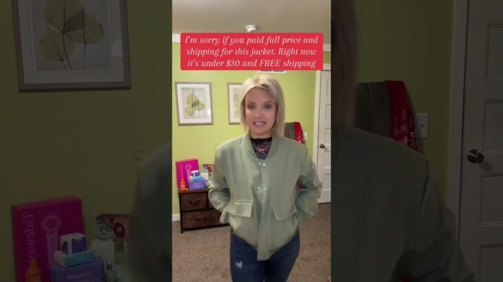 Who says a bomber jacket has to be leather?