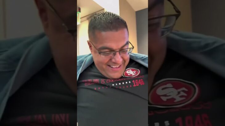 jacket reveal 😂 not him posing with the PAPER BAG 🤦🏽‍♀️😭#theaguilars #dad #joke