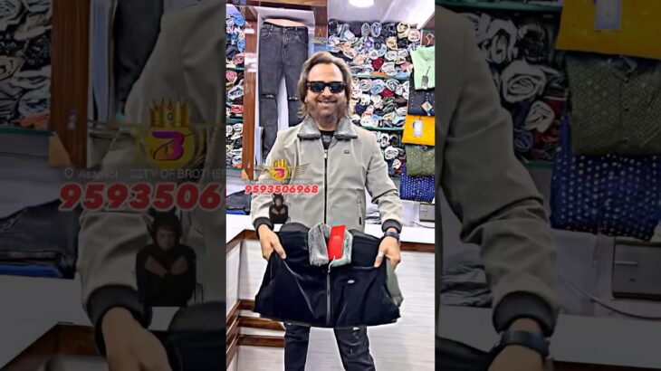 💁🏻‍♂️leather jacket premium quality🧥☎️9593506968 ￼#trendingshorts #style #winter #fashiontrends