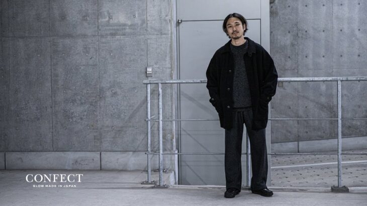 【アウターはこれ一択です】ウールカシミヤフリースコート