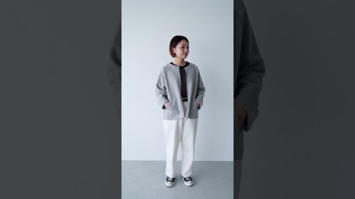 【ジャケットコーデ】とびきり軽くて、着こなし自由！おしゃれが広がるジップジャケットを着回しました🌿 #北欧暮らしの道具店