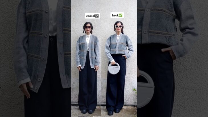 ✅️ viral jacket hack❌️ #shorts #outfit #fashionhack