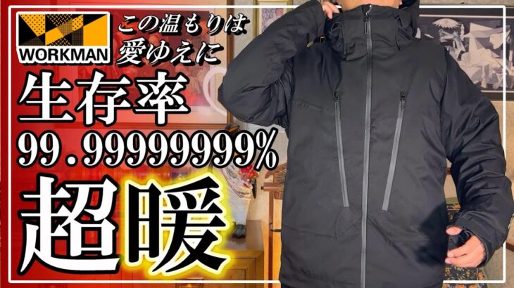 【ワークマン 2024-2025】ハイエンドの高機能ダウンジャケット【イナレムプレミアム防水防寒コート】