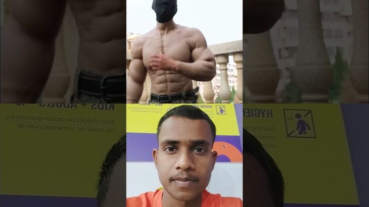 Bodybuilder jacket #bodybuilding #shortvideo #motivation #bodybananekatarikagharmein #bodybuilding