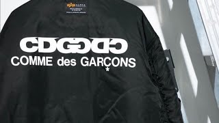 コムデギャルソン【CDG×ALPHA】リバーシブルMA1ジャケットreview!!