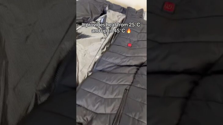 Cozy heated jacket 😭#winter #winter2025