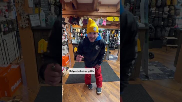 🏂⛷️SKROOVE X MT HOLLY COLLAB JACKET & BEANIE IS AVAILABLE IN THEIR SKI SHOP ONLY⛷️🏂 #skroove