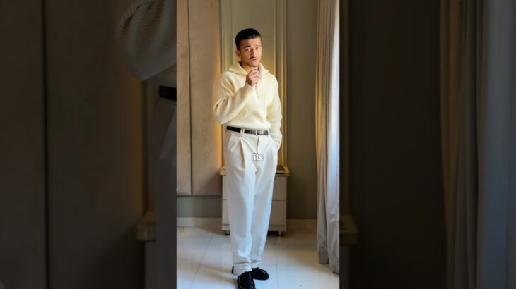 Styling Cream & Brown | Outfit Idea | Structured Wool Jacket