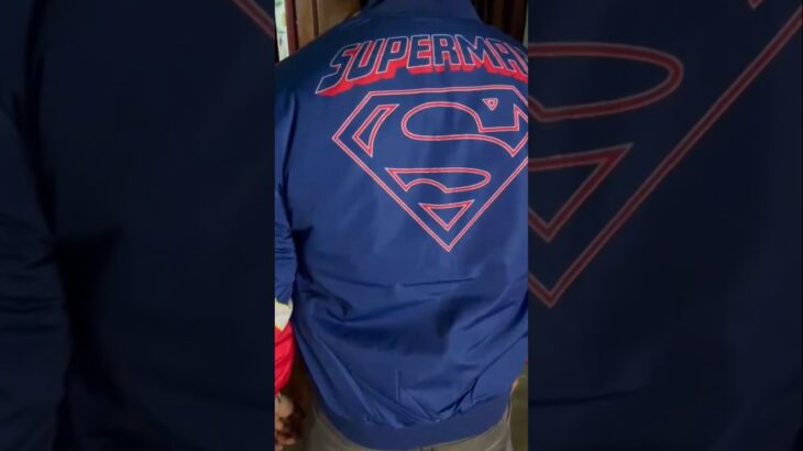 Superman jackets so adorable 😍 #fashion #jacket #thesouledstore #viralshorts #viralsongs #song