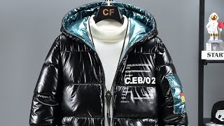 Testing a Winter Down Thick puffer Jacket #winter# youtubeshorts#snow#winterlife#fashion