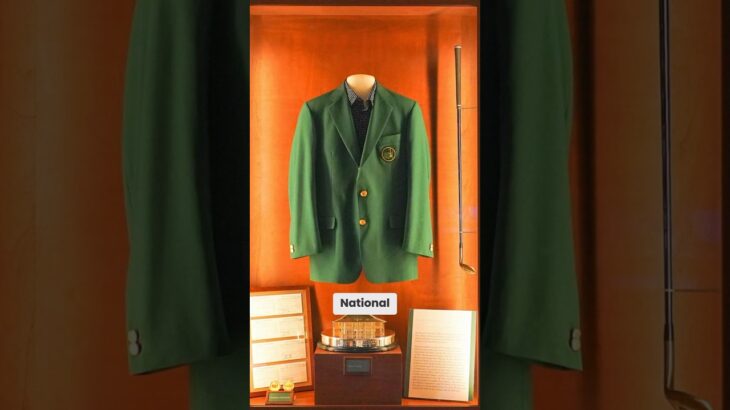 The origin of The Masters Green Jacket #golf #augustanational #themasters #golfhistory