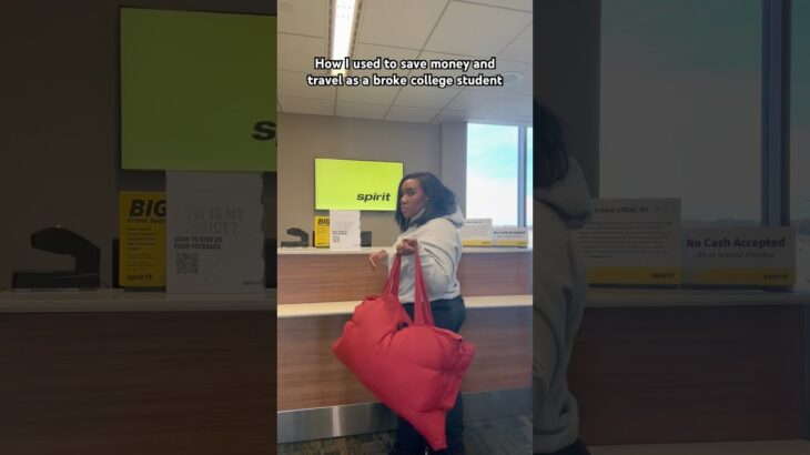 Tired of paying for your carry on⁉️ #travelbag #jacket #bag #travel #studentlife #college #vacation