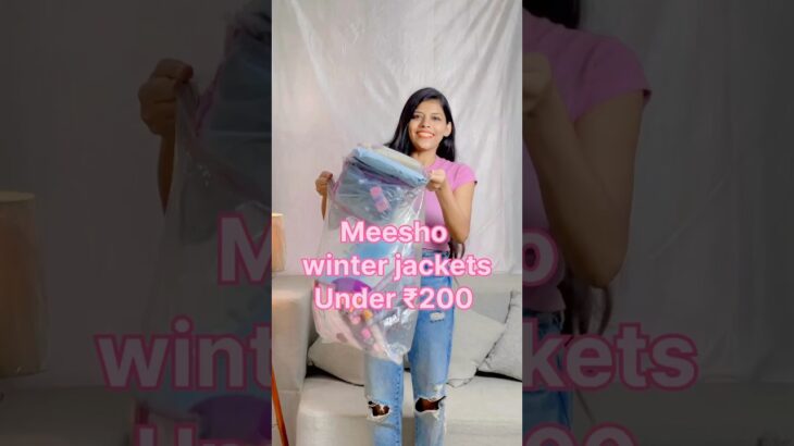 Winter jacket 🫰#winterfashionhaul #wintercollection #meeshofinds #meeshohaul #ootd #sweater