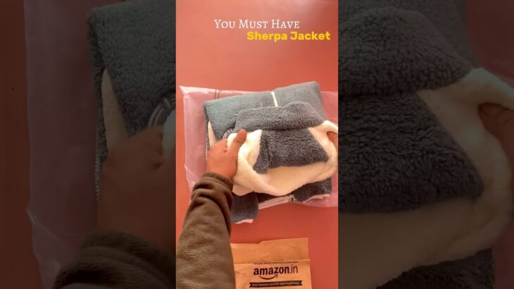 You Must Have Sherpa Jacket. #fashion #style #myntraoutfits #winterfashion #sherpa #jacket #outfit