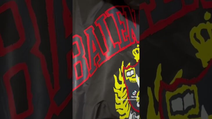 バレンシアガのボンバージャケット買ってみたー！かわいい！ #balenciaga #バレンシアガ #ボンバージャケット #おすすめ