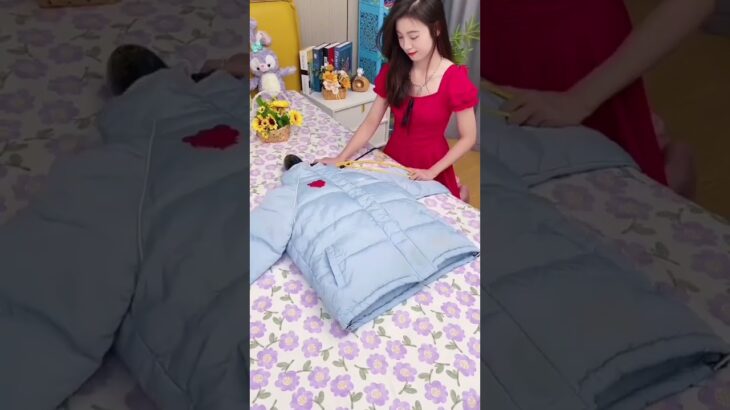 down jacket puffy bag #fyp #homefinds #homehacks #homegoods