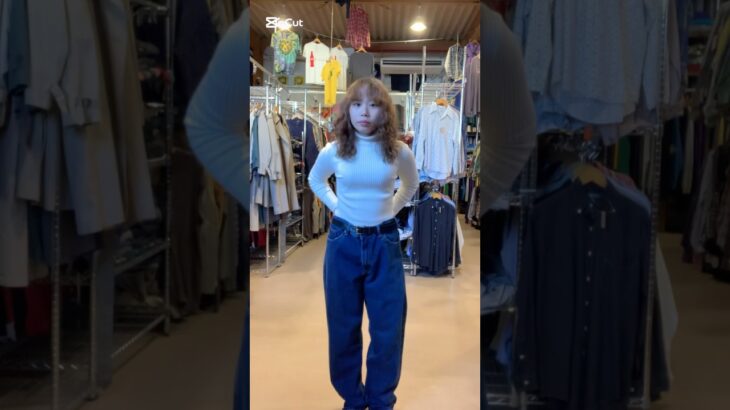 ムートンジャケットで冬コーデ❄️🤎#古着屋 #古着 #ラッシュアウト #fashion #ootd #冬コーデ #ムートンジャケット