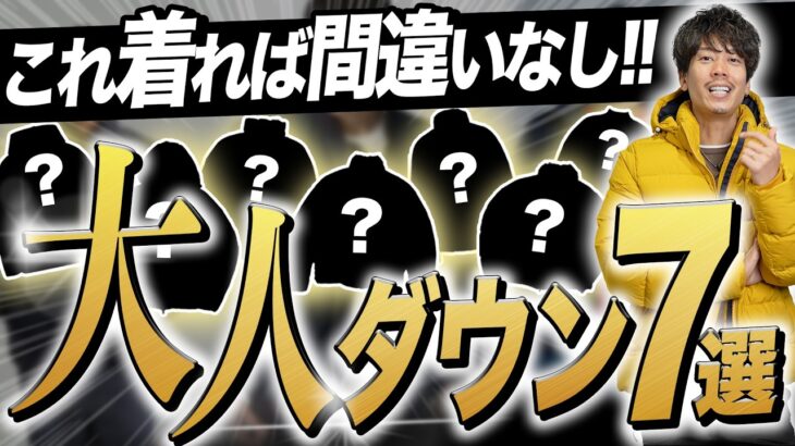 【予算別】大人のダウンジャケットはこの７着だけで良い