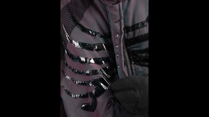 【25s Jan.】Mesh Spine Patchwork Flight Jacket