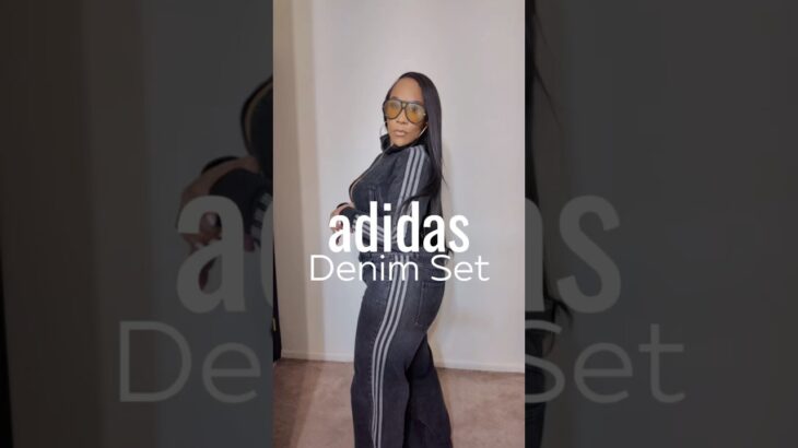 Adidas Denim Set 2X Small Jacket & Size 32 Pants – Fit Goals or Fail? 🤔