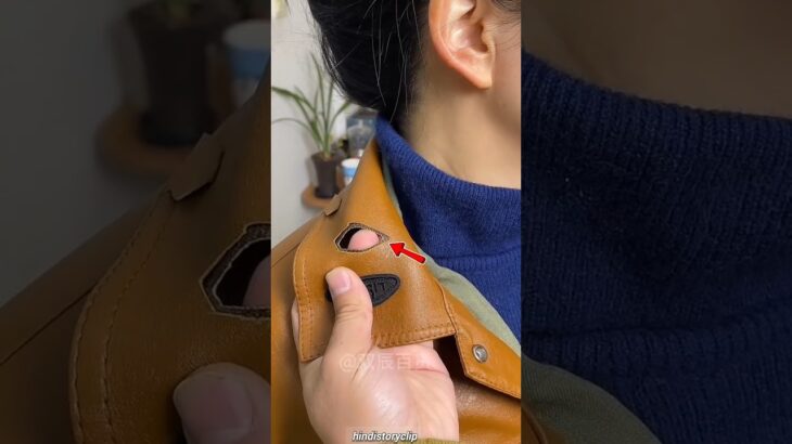 Amazing way to repair a jacket