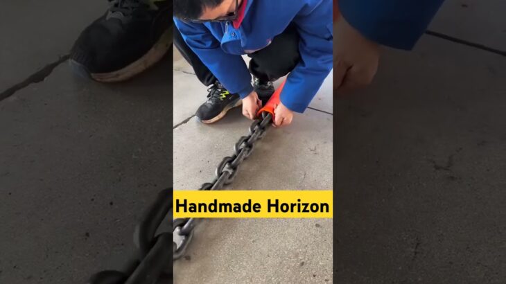 Chain jacket wearing process- Goodtools and machinery make work easy