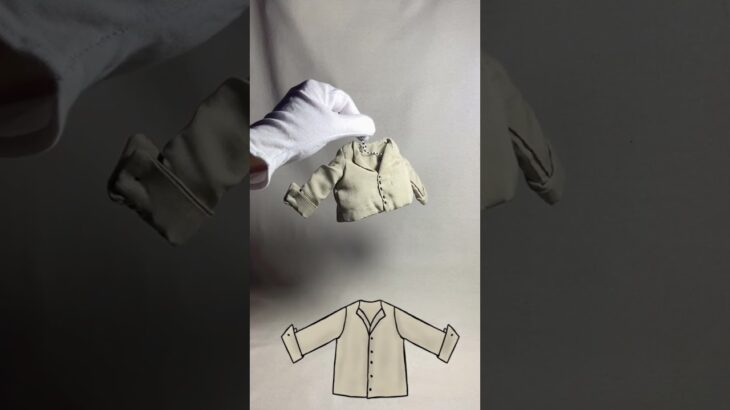 Crafting tiny cowboy: #shirt & #pants & #jacket