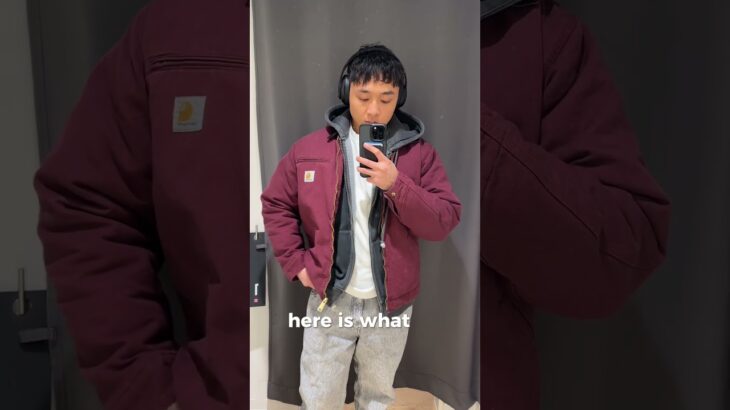 Did you know Uniqlo has the Detroit Jacket? #fashion #carharttjacket #fashionblog