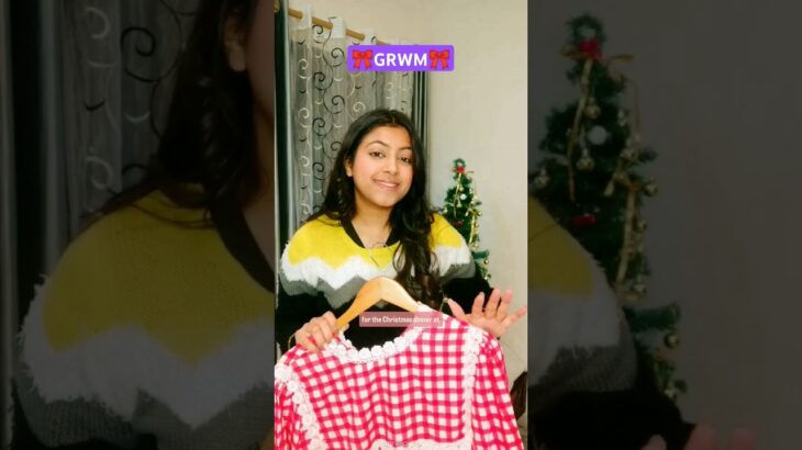 GRWM🎀💗 #trending #viralvideo #style #dress #winter #ootd #outfitideas #jacket #fashion #love #makeup