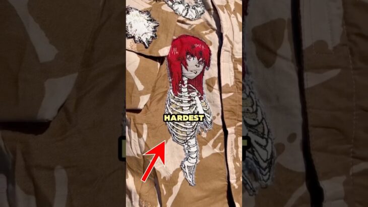 He Made the Hardest Anime Jacket Ever