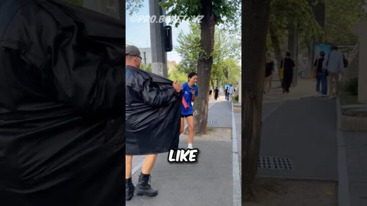 He Opened His Jacket and Shocked Everyone!  (@pro.buket_kz)