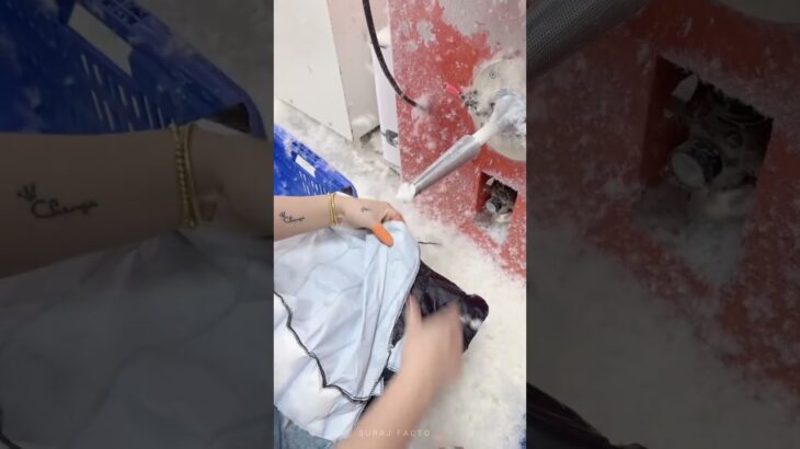 Jacket में रूई कैसे डालते है😮🧥#shorts #shortvideo