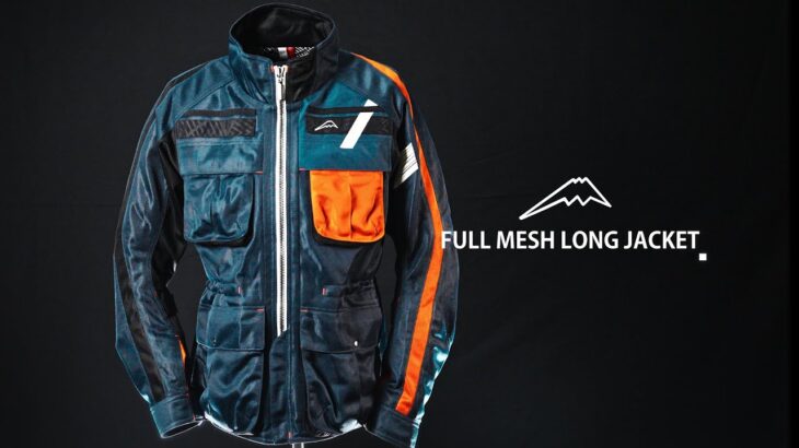 K-2439 フルメッシュロングジャケット ｜FULL MESH LONG JACKET