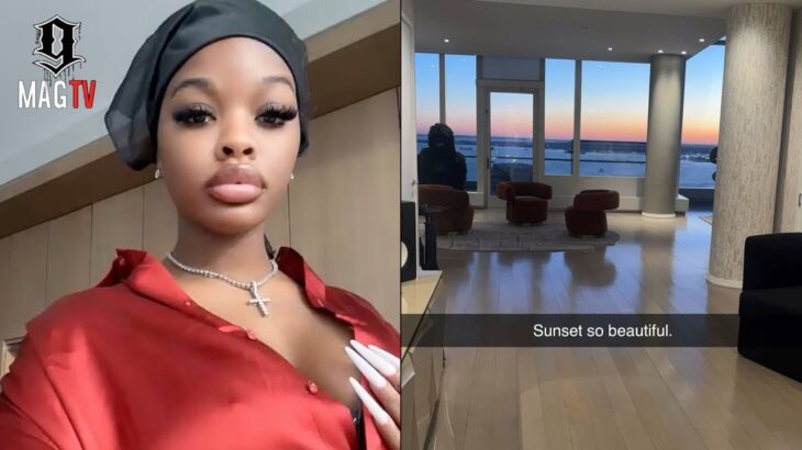 Lil Uzi Vert “GF” JT Shows Off Her $16k Jacket During “Penthouse” Episode Of IGTV Cribs! 🏢