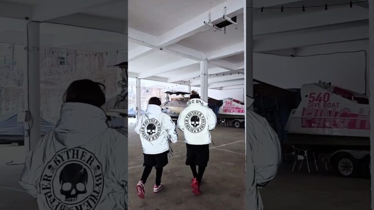 My jacket is burning. #바이더알 #남자쇼핑몰 #스카치자켓 #byther #Reflectivejacket #winteroutfit