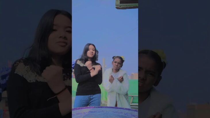 My sister wears my jacket 🤣                me and my sister 💗💗