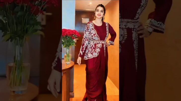 New stylish Saree With jacket Collection || #shorts #saree #jacket #dance #shopping #fashion