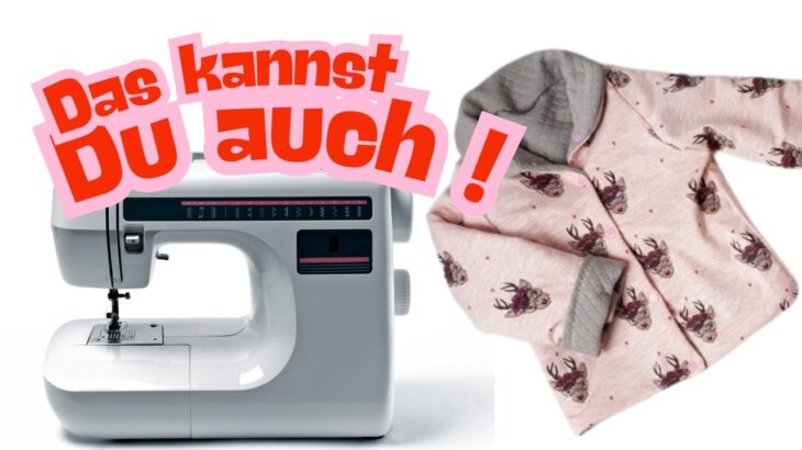 Nähen für Anfänger | Wendejacke | ohne Schnittmuster