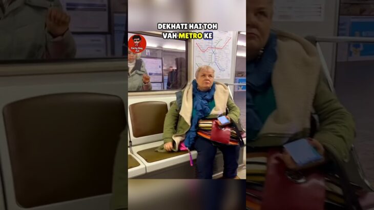 Old Woman Intentionally Hide This Girl Purse Under Her Jacket