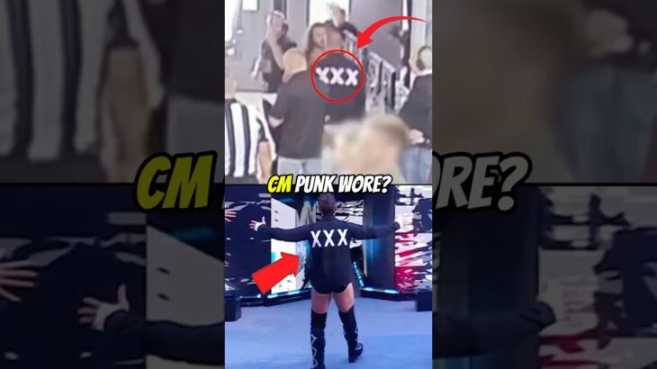 The INFAMOUS Story Behind This CM Punk Jacket 😳 #wwe #cmpunk #wrestling #shorts #wweraw