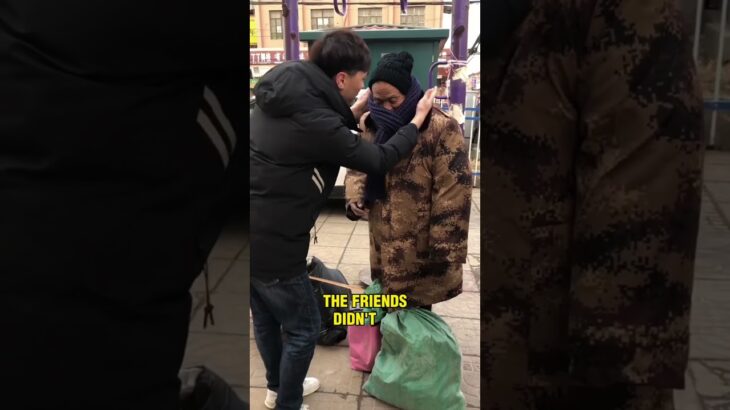 This oldman want to buy a winter jacket but he has no money #shorts #sad