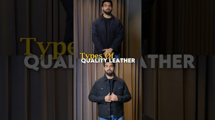 Which is the best quality of leather jacket? 🤔 #shorts