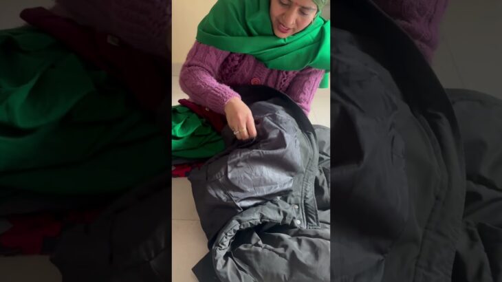 ￼ udhari Hui jacket ko kaise sudharen