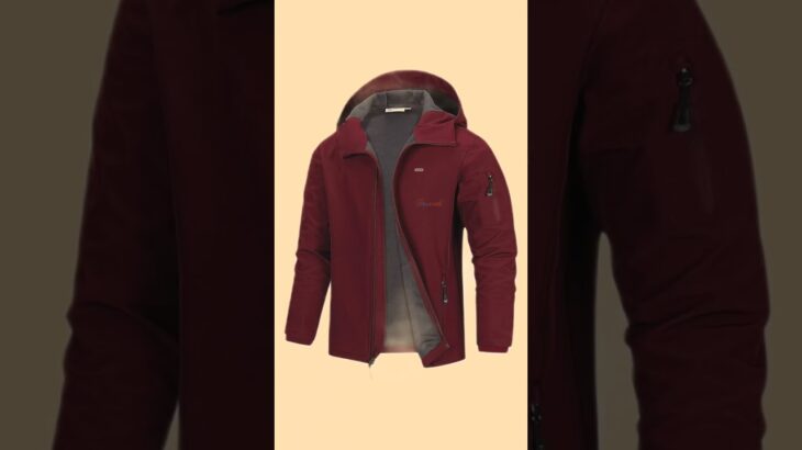 33,000ft Men’s Hooded Softshell Jacket. Men’s waterproof jackets for men