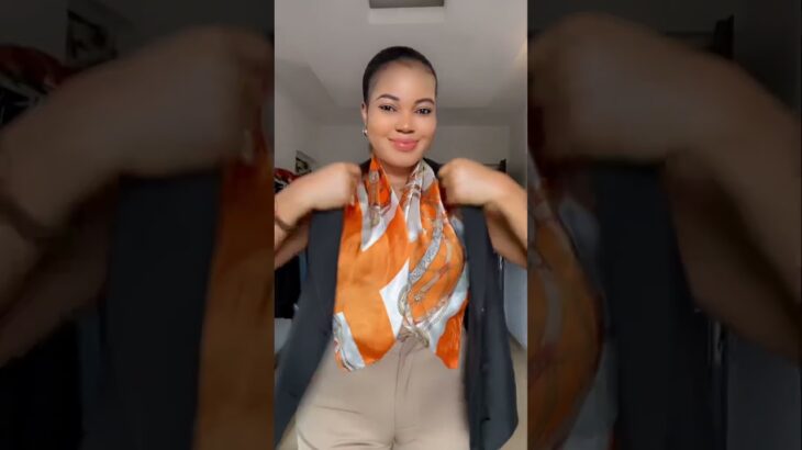 Come and learn how you can add style to your jacket #style #shortvideo