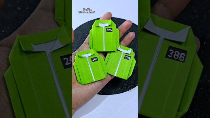 DIY jacket keychain Squidgame ✨  #jacketsquidgame #squidgame #squidgame2 #papercraft #cutecrafts￼