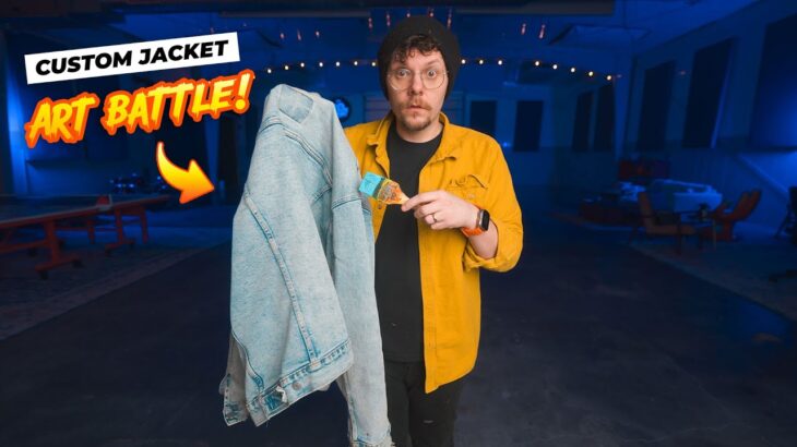 I Challenge 3 Artists to a Custom JACKET Art Battle!