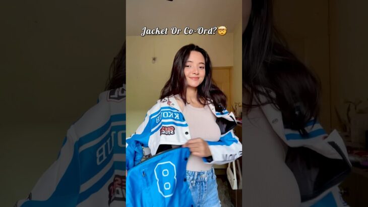 I found the Craziest Jacket on Internet🤯😭😍 #jacket #typography #ashortaday #fashion