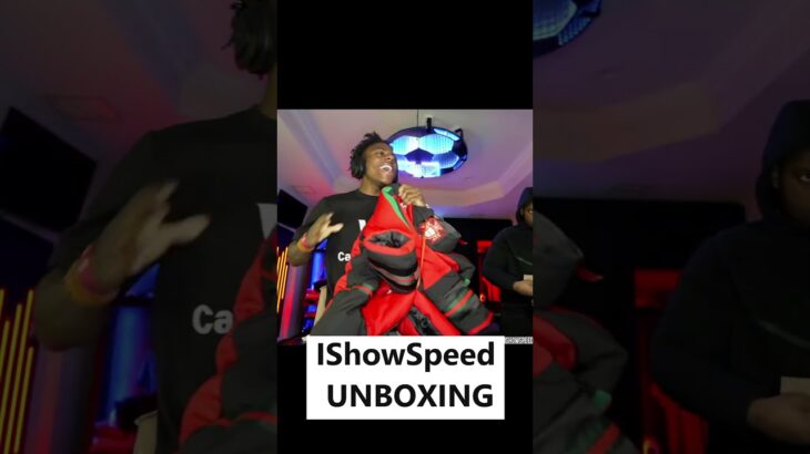 😱 ISHOWSPEED GETS A NEW JACKET! (INSANE REACTION!) #shorts #ishowspeed